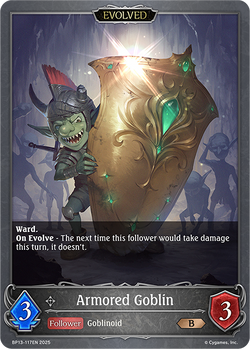 Armored Goblin (Evolved) - BP13-117EN
