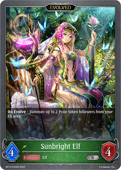 Sunbright Elf (Evolved) (P) - BP13-P03EN