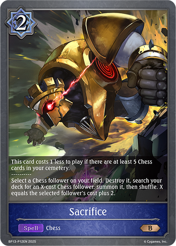 Sacrifice (P) - BP13-P12EN