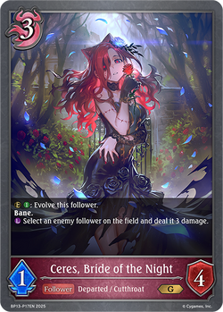 Ceres, Bride of the Night (P) - BP13-P17EN