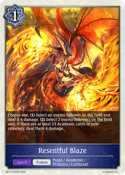 Resentful Blaze (P) - BP13-P30EN