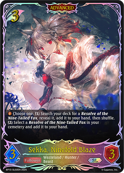 Sekka, Ninefold Blaze (SL) - BP13-SL02EN