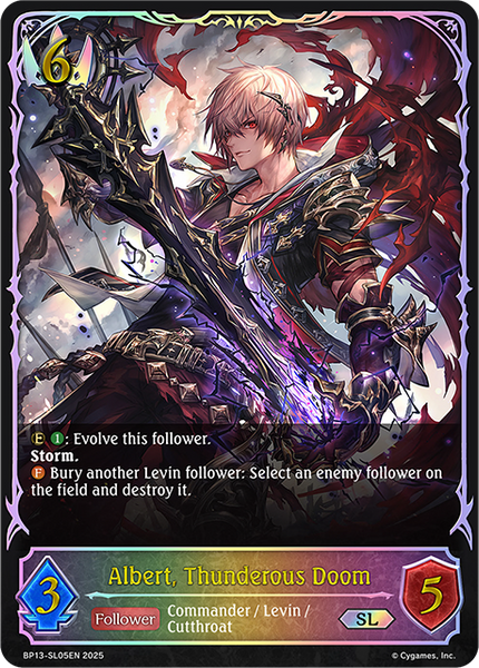 Albert, Thunderous Doom (SL) - BP13-SL05EN