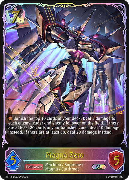 Magna Zero (SL) - BP13-SL07EN