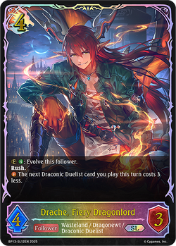 Drache, Fiery Dragonlord (SL) - BP13-SL12EN