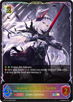Jeanne, Despair's Maiden (SL) - BP13-SL18EN