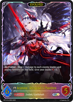Jeanne, Despair's Maiden (Evolved) (SL) - BP13-SL19EN