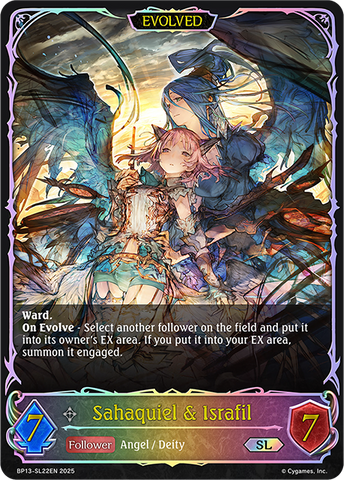 Sahaquiel & Israfil (Evolved) (SL) - BP13-SL22EN