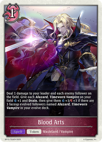 Blood Arts - BP13-T03EN