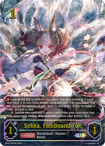 Sekka, Fatebound Fox (U) - BP13-U01EN