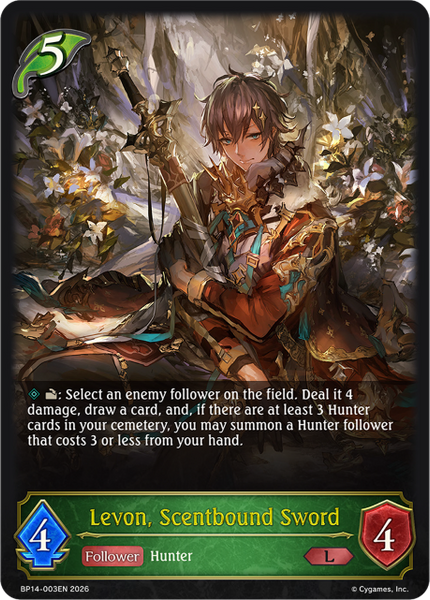 Levon, Scentbound Sword - BP14-003EN