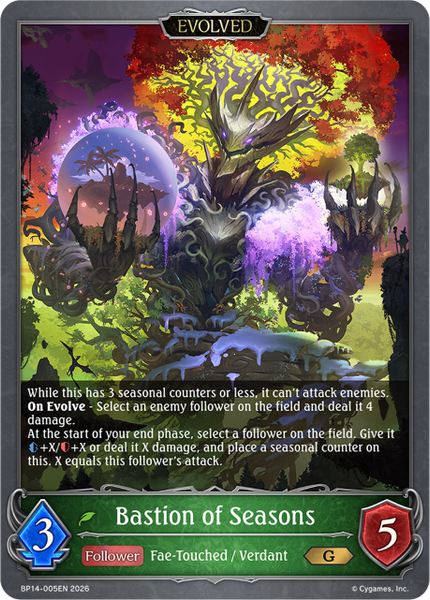 Bastion of Seasons (Evolved) - BP14-005EN