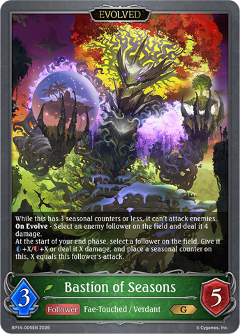 Bastion of Seasons (Evolved) - BP14-005EN