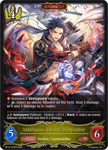 Taketsumi, Creator of Paradise - BP14-019EN