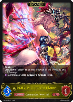 Mars, Belligerent Flame (Evolved) - BP14-021EN
