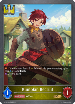 Bumpkin Recruit - BP14-024EN