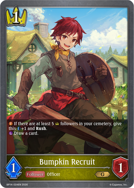 Bumpkin Recruit - BP14-024EN