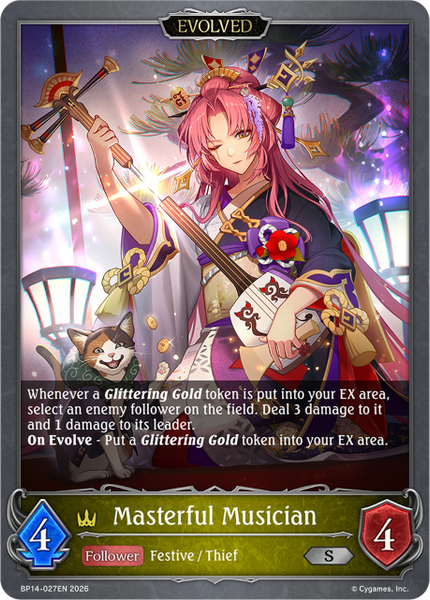 Masterful Musician (Evolved) - BP14-027EN