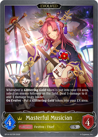Masterful Musician (Evolved) - BP14-027EN