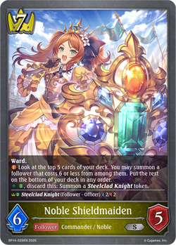 Noble Shieldmaiden - BP14-029EN