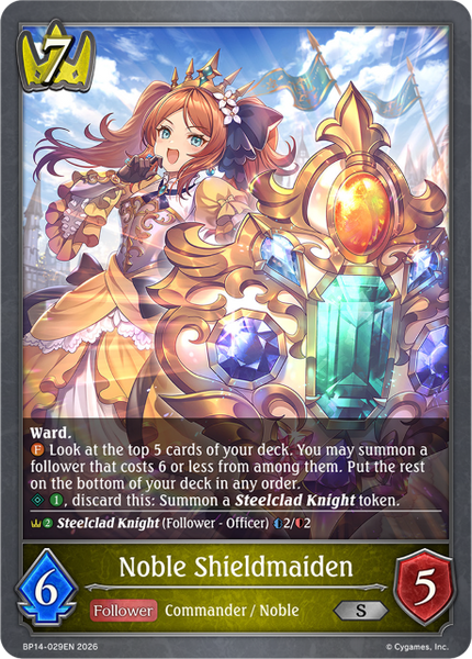 Noble Shieldmaiden - BP14-029EN