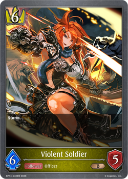 Violent Soldier - BP14-032EN
