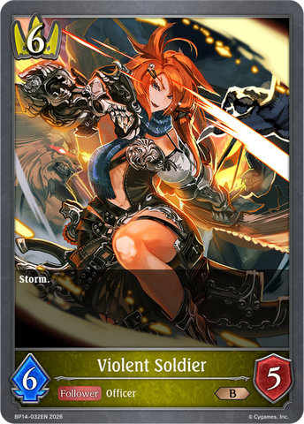Violent Soldier - BP14-032EN