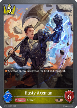 Hasty Axeman - BP14-033EN