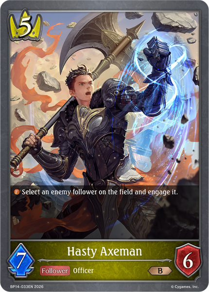 Hasty Axeman - BP14-033EN