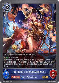 Bergent, Layered Sorceress - BP14-039EN