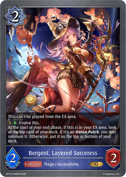 Bergent, Layered Sorceress - BP14-039EN