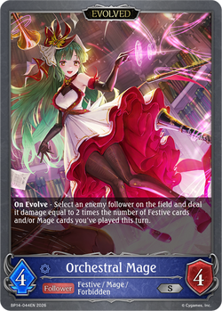 Orchestral Mage (Evolved) - BP14-044EN