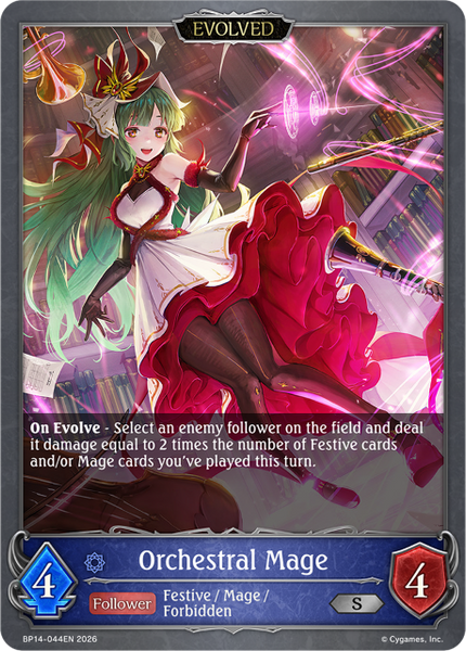 Orchestral Mage (Evolved) - BP14-044EN