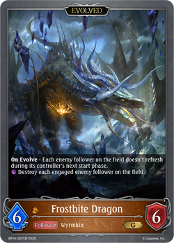 Frostbite Dragon (Evolved) - BP14-057EN