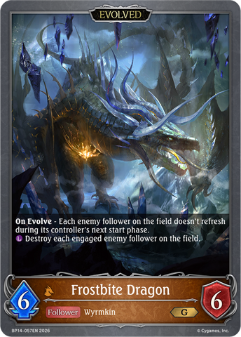 Frostbite Dragon (Evolved) - BP14-057EN