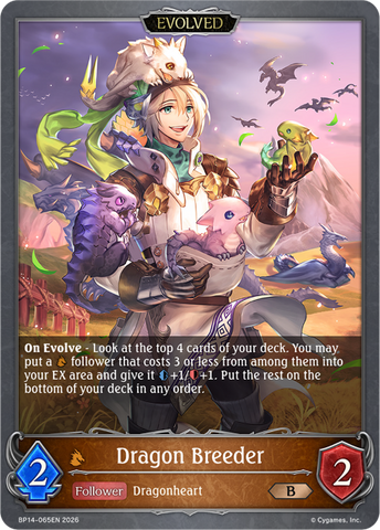 Dragon Breeder (Evolved) - BP14-065EN