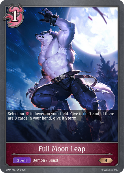 Full Moon Leap - BP14-087EN