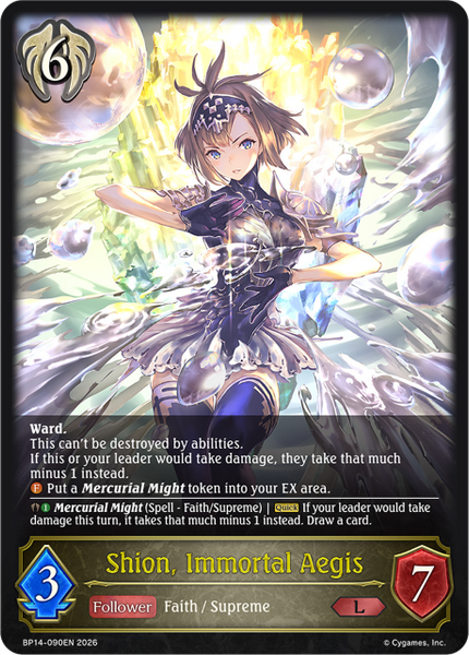 Shion, Immortal Aegis - BP14-090EN
