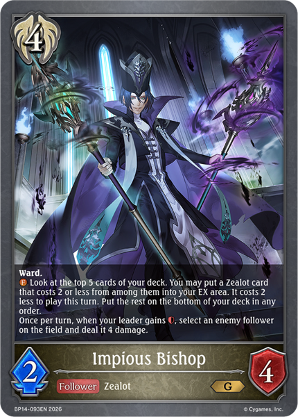 Impious Bishop - BP14-093EN