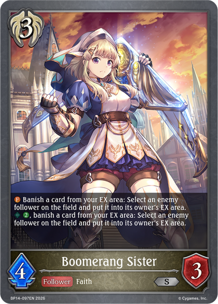 Boomerang Sister - BP14-097EN