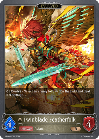 Twinblade Featherfolk (Evolved) - BP14-100EN