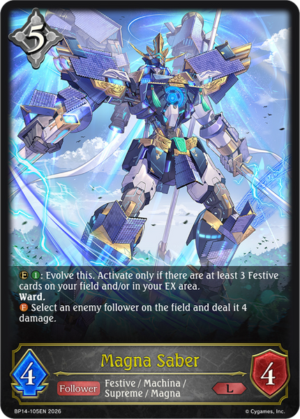 Magna Saber - BP14-105EN