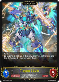 Magna Saber (Evolved) - BP14-106EN