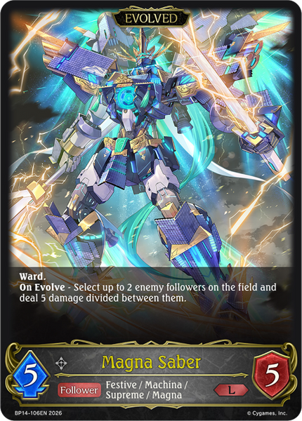 Magna Saber (Evolved) - BP14-106EN