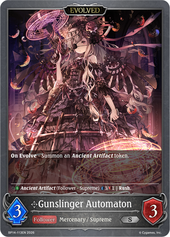 Gunslinger Automaton (Evolved) - BP14-113EN