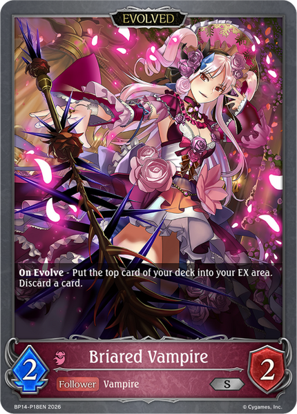 Briared Vampire (Evolved) (P) - BP14-P18EN