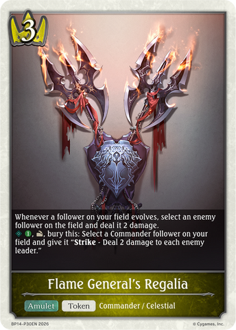 Flame General's Regalia (P) - BP14-P30EN
