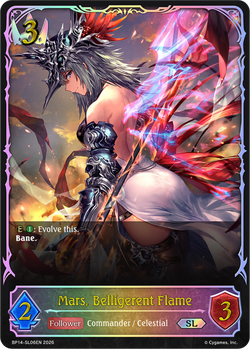Mars, Belligerent Flame (SL) - BP14-SL06EN