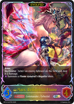 Mars, Belligerent Flame (Evolved) (SL) - BP14-SL07EN