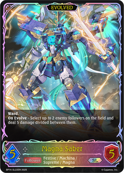 Magna Saber (Evolved) (SL) - BP14-SL22EN